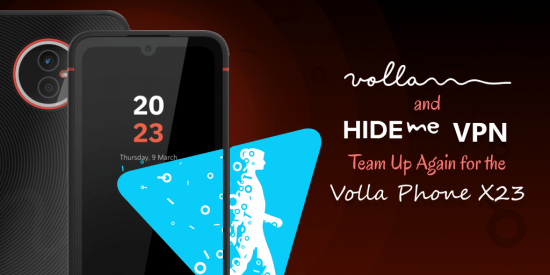 Volla и hide.me VPN выпустили смартфон Volla X23
